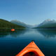 kayaking bowman lake