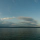 panorama of approaching storm